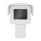 Surveillance white digital video camera realistic vector observation security optical device