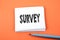 Survey, Business Concept