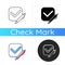 Survey check icon