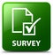 Survey green square button