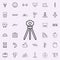 survey instrument icon. Measuring Instruments icons universal set for web and mobile