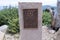 Survey monument for the US Forest Service along the Mount Evans Scenic Byway