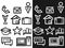 Survey and Questionnaire vector icon set. Included the icons as checklist, poll, vote, mobile, online survey, phone interview, res