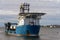 Survey vessel Geoquip Saentis arriving in New Bedford