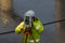 Surveying at a Construction site