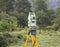 Surveyor engineering equipment with theodolite