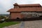 The surviving buildings of the Upper Vilna Castle 1419 in Vilnius. Architectural monument.