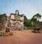 Surviving gate of the A Famosa fort in Malacca, Malaysia