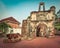 Surviving gate of the A Famosa fort in Malacca, Malaysia