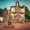 Surviving gate of the A Famosa fort in Malacca, Malaysia