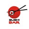 Sushi bar logo