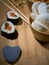 Sushi dinner with love alone