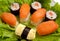 Sushi dish close-up