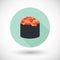 Sushi flat icon