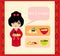 sushi - foods set