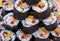 Sushi fresh maki rolls