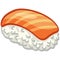 Sushi Japanese Traditional Food Illustration Vector