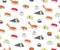 Sushi Pattern