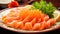 sushi raw seafood food