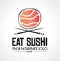 Sushi Restaurant flat style logo design for food company