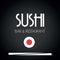 Sushi restaurant menu card