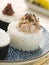 Sushi Rice Balls with Smoked Mackerel and Ameboshi