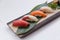 Sushi Set : Maguro Bluefin Tuna, Hamachi Yellowtail, Salmon, Tai Red Seabeam,