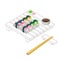 Sushi Set Minimalystic Style Pure Form Design