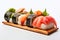 Sushi Symphony: A Fusion of Colors and Flavors