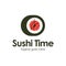 Sushi Time logo design template
