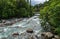 The Susitna River Runs Wild Through the Forest North of Palmer, Alaska