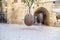 Suspended Orange Tree in Yafo, Israel