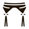 Suspender Belt Icon Vector Glyph Illustration