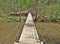 Suspension Bridge in Eno River State Park