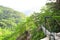 Suspension bridge, Kumgangsan mountains, North Korea