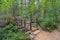 Suspension Bridge Over Falls Creek