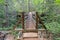 Suspension Bridge Over Falls Creek Front View