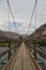 Suspension Bridge over Yakima River