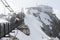 The Suspension bridge Ramsau am Dachstein, Dachstein glacier, Austria, Europe.