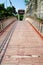 Suspension Bridge at Snake Hill Park in Ratchaburi, Thailand