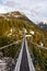 Suspension Bridge on Top of a Mountain in Squamish