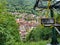 Suspension cable railway in Lauterberg, Harz Germany