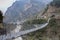 Suspension foot bridge in Himalaya, Nepal