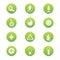 Sustainability icons