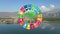 Sustainable Development Climate Action i Motion Graphic Animation 17 Global Goals Concept