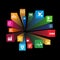 Sustainable Development Goals - the United Nations. SDG. Colorful icons