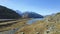 Sustenpass - alpine mountain pass in Switzerland