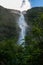 Sutherland Falls on Arthur River, Milford Track Great walk, Fiordland