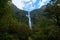 Sutherland Falls natural scenery, New Zealand