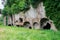 Sutri in Lazio, Italy. Rupestrian necropolis from the Roman period